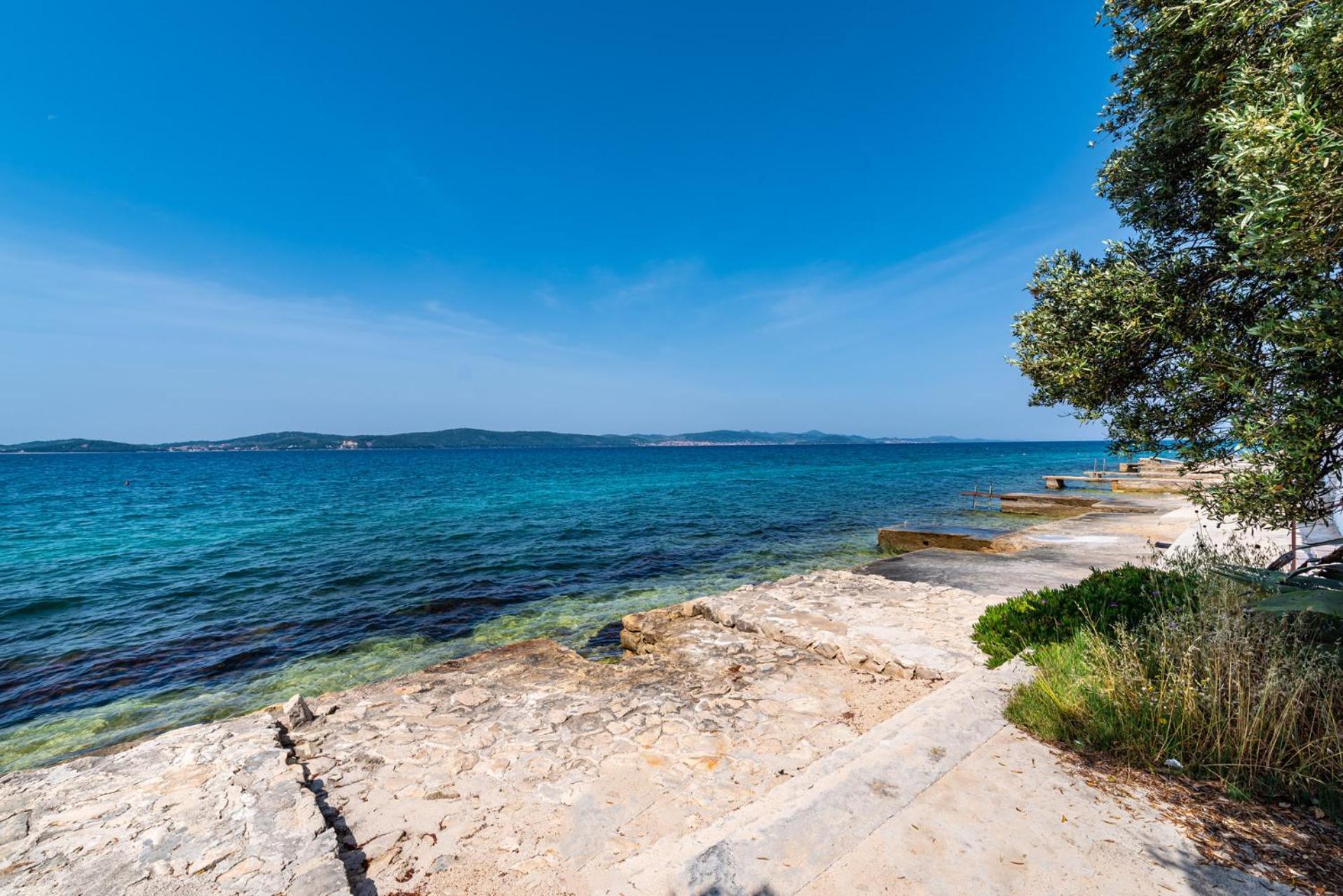 Sunset Family House In Bibinje On The Beach Exterior foto