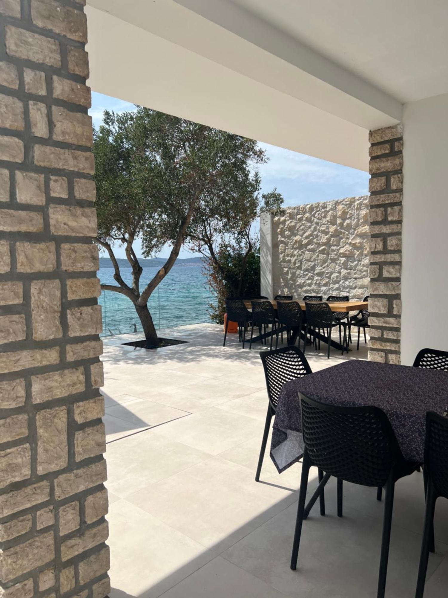 Sunset Family House In Bibinje On The Beach Exterior foto